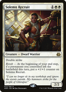 Solemn Recruit (AER-022) [Aether Revolt] Foil