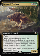 Infested Thrinax (Extended Art) (M3C-074) [Modern Horizons 3 Commander]