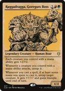Raggadragga, Goreguts Boss (Showcase) (CLB-437) [Commander Legends: Battle for Baldur's Gate] Foil