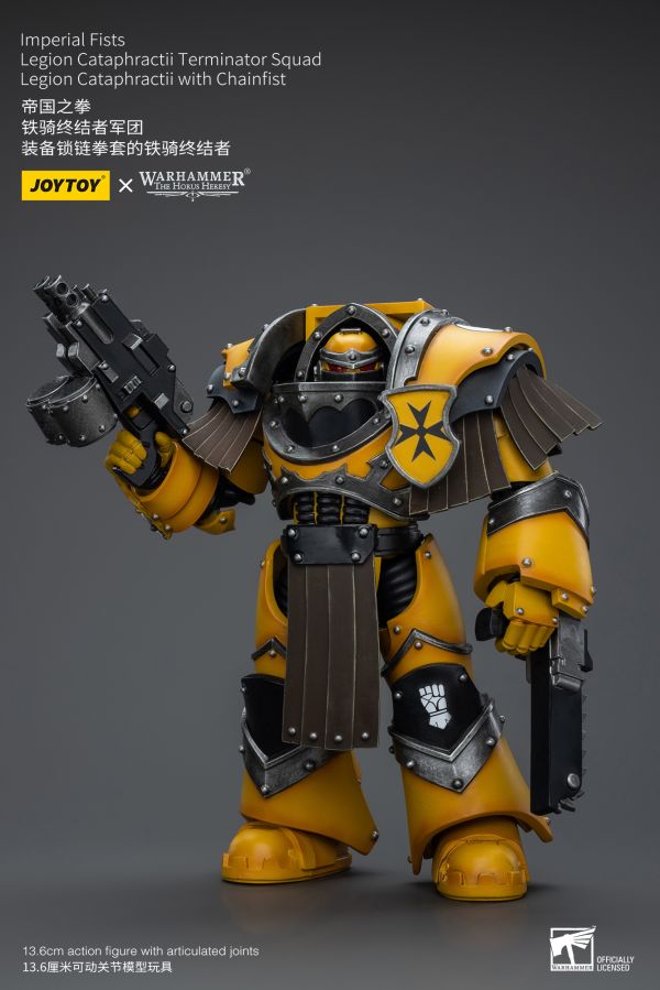 Joytoy: Imperial Fists - Cataphractii Terminator with Chainfist