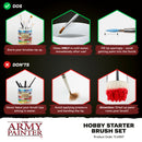 Army Painter: Hobby Starter Brush Set (New)
