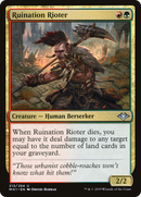 Ruination Rioter (MH1-213) [Modern Horizons] Foil