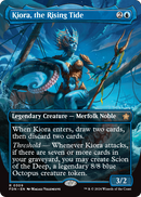 Kiora, the Rising Tide (Borderless) (FDN-309) [Foundations] Foil