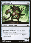 Perilous Myr (CMR-330) [Commander Legends] Foil