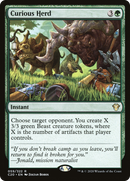 Curious Herd (C20-059) [Commander 2020]