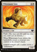 Whitemane Lion (C14) (LIST-C14-96) [The List]