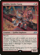 Goblin Girder Gang (Galaxy Foil) (UNF-397) [Unfinity] Foil