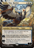 Teferi, Time Raveler (Borderless) (BLC-092) [Bloomburrow Commander]