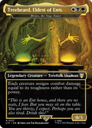 Treebeard, Eldest of Ents - Doran, the Siege Tower (Borderless) (LTC-517) [Tales of Middle-earth Commander] Foil