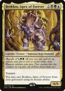 Brokkos, Apex of Forever (PPIKO-179P) [Promo Pack: Ikoria: Lair of Behemoths Promos] Foil