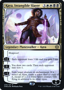 Kaya, Intangible Slayer (PRE-205) [Phyrexia: All Will Be One Promos] Foil