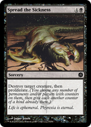 Spread the Sickness (TD2-079) [Duel Decks: Mirrodin Pure vs. New Phyrexia]