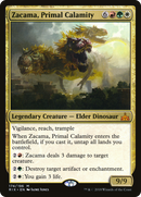 Zacama, Primal Calamity (RIX-174) [Rivals of Ixalan] Foil