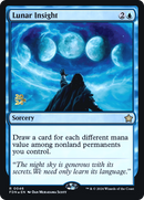 Lunar Insight (PRE-046) [Foundations Promos] Foil