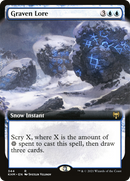 Graven Lore (Extended Art) (KHM-344) [Kaldheim]