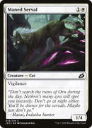 Maned Serval (IKO-023) [Ikoria: Lair of Behemoths] Foil