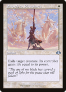 Swords to Plowshares (Retro Frame) (DMR-275) [Dominaria Remastered] Foil