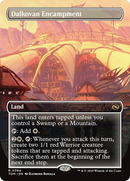 Dalkovan Encampment (Borderless) (TDM-394) [Tarkir: Dragonstorm] Foil