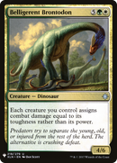 Belligerent Brontodon (LIST-XLN-218) [The List]