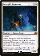 Intrepid Adversary (PPMID-25P) [Promo Pack: Innistrad: Midnight Hunt Promos] Foil