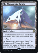 The Monumental Facade (PRE-255) [Phyrexia: All Will Be One Promos] Foil