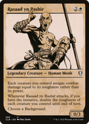 Rasaad yn Bashir (Showcase) (CLB-380) [Commander Legends: Battle for Baldur's Gate] Foil