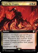 Wake the Dragon (Extended Art) (LTC-154) [Tales of Middle-earth Commander] Foil