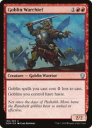 Goblin Warchief (DOM-130) [Dominaria] Foil
