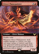 Efreet Flamepainter (Extended Art) (STX-310) [Strixhaven: School of Mages] Foil