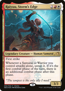 Raiyuu, Storm's Edge (MEDIA-232) [Kamigawa: Neon Dynasty Promos] Foil