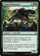 Scaled Behemoth (AKH-184) [Amonkhet] Foil