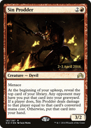 Sin Prodder (PRE-181) [Shadows over Innistrad Promos] Foil