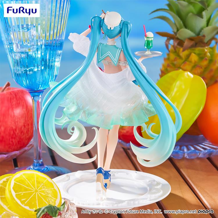 Hatsune Miku: SweetSweets Series (Melon Cream Soda Float Ver.) Exceed Creative Figure