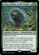 Lumra, Bellow of the Woods (PPBLB-183) [Promo Pack: Bloomburrow Promos] Foil
