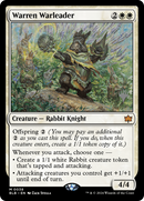 Warren Warleader (PPBLB-038) [Promo Pack: Bloomburrow Promos] Foil