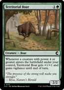 Territorial Boar (CLU-175) [Ravnica: Clue Edition]