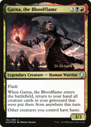 Garna, the Bloodflame (PRE-194) [Dominaria Promos] Foil