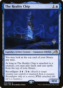 The Reality Chip (PPNEO-074) [Promo Pack: Kamigawa: Neon Dynasty Promos] Foil