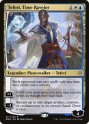 Teferi, Time Raveler (WAR-221) [War of the Spark] Foil