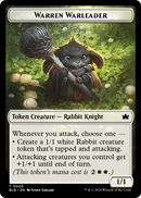 Warren Warleader Token (BLB-005) [Bloomburrow Tokens]