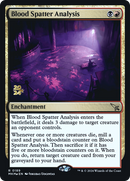 Blood Spatter Analysis (PRE-189) [Murders at Karlov Manor Promos] Foil