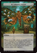 My Followers Ascend (Full Art) (A:DSC-343) [Duskmourn: House of Horror Commander]