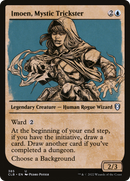 Imoen, Mystic Trickster (Showcase) (CLB-385) [Commander Legends: Battle for Baldur's Gate] Foil