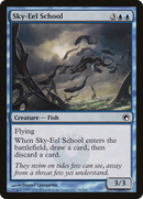 Sky-Eel School (SOM-044) [Scars of Mirrodin] Foil