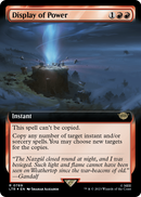 Display of Power (Extended Art) (Surge Foil) (LTR-769) [The Lord of the Rings: Tales of Middle-earth] Foil
