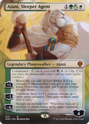Ajani, Sleeper Agent (DMU-375) (Borderless) [Dominaria United] Foil