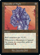Gauntlet of Might (Retro Frame) (30A-537) [30th Anniversary Edition]