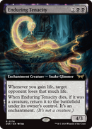 Enduring Tenacity (Extended Art) (DSK-374) [Duskmourn: House of Horror] Foil