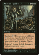 Evincar's Justice (TMP-134) [Tempest]