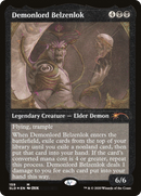 Demonlord Belzenlok (SLD-159★) [Secret Lair Drop] Etched Foil